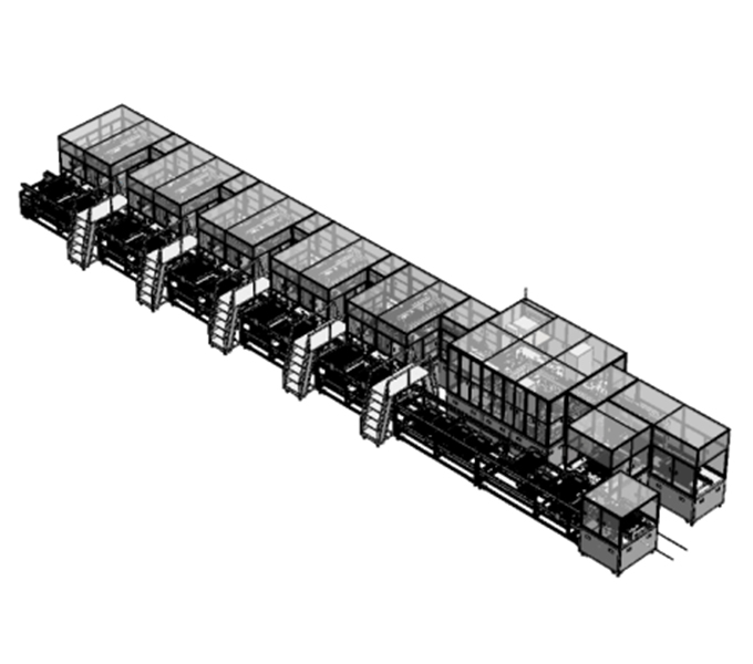 Soft pack power battery sorting machine